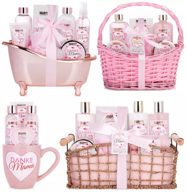 Beauty Set Pflegeset Rosen Danke Mama Geschenkset Muttertag Geschenk für Mutter 2