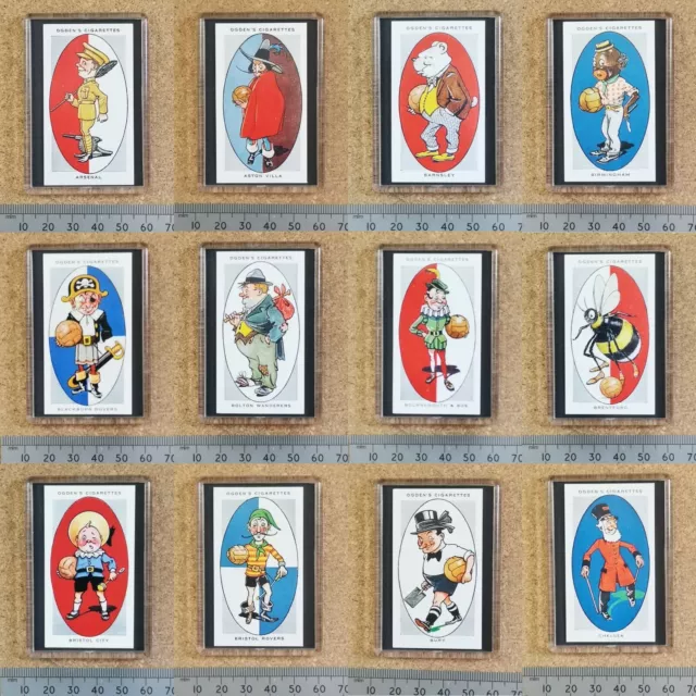 Ogdens Football Club Nicknames (Soccer) Card Fridge Magnet - Various Team Choice