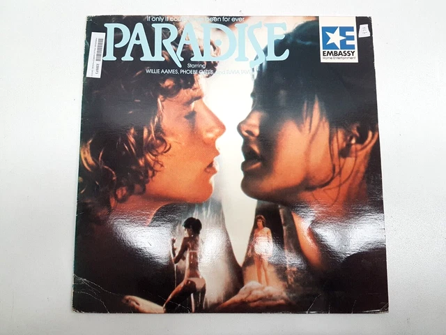 Paradise Willie Aames Phoebe Oates Tuvia Tavi Laser Disc Laserdisc Ld Elv 1603