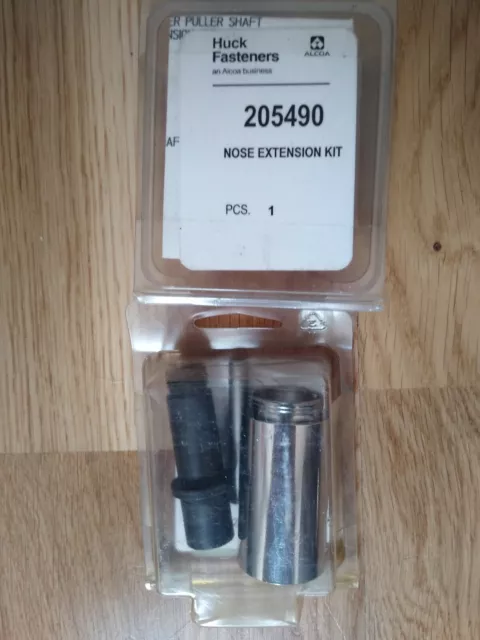 New - Huck Fasteners 205490 Nose Extension Kit for 175A Riveter New - Huck Fasteners 205490 Nose Extension Kit for 175A Riveter