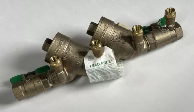 New Zurn Wilkins 34-950XLT2 3/4" Double Check Valve Backflow Preventer Lead Free