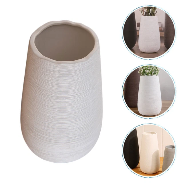 Vaso da latte bianco vintage decorazione per la casa fiore