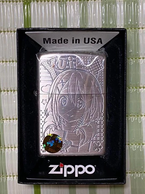 ZIPPO Oil Lighter K-ON! Yui Hirasawa Model