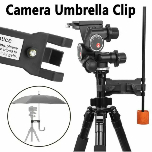 Supporto ombrello illuminazione studio fotografico/clip morsetto per supporto luce treppiede