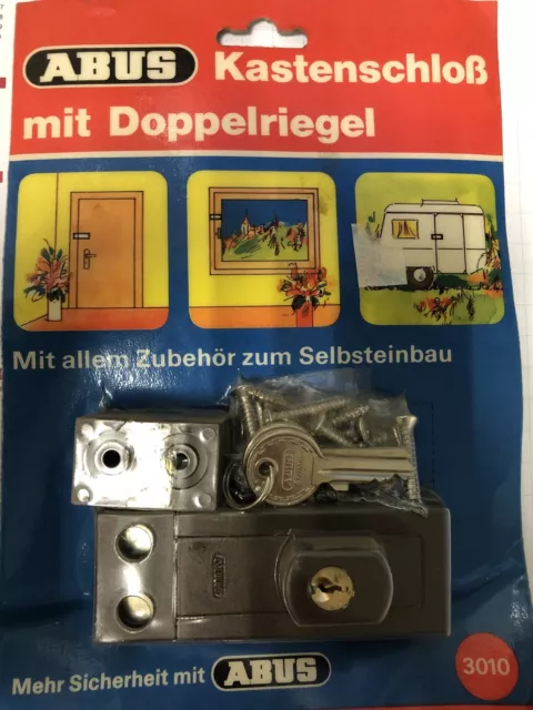 Kastenschloß mit Doppelriegel