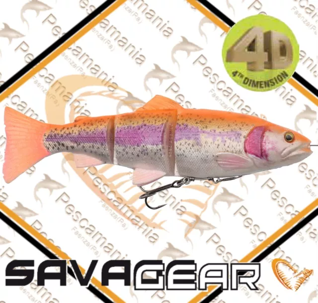 Savage Gear "4D TROUT LINE THRU SWIM BAIT" 15cm 35gr artificiale spinning luccio 3