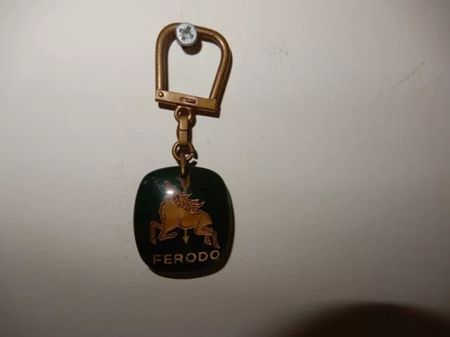 porte cle bourbon , key ring , ferodo  , automobilia ,