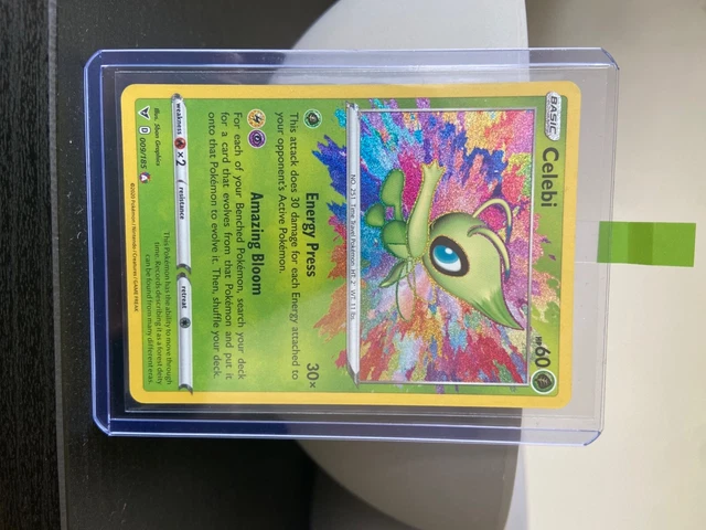 Celebi 009/185 - Vivid Voltage - Mint - Pokemon Card, Amazing Rare