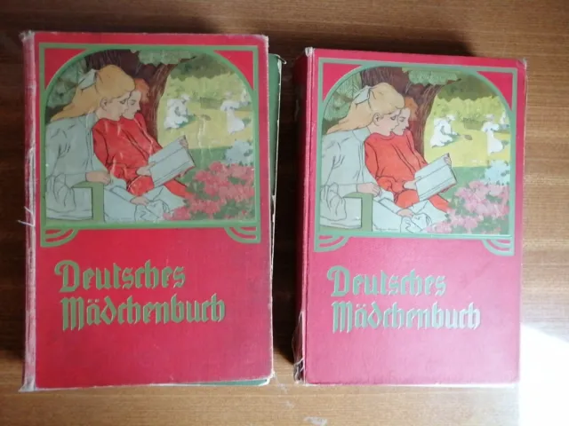 Deutsches Märchenbuch 1916 2 Stück Alte Bücher