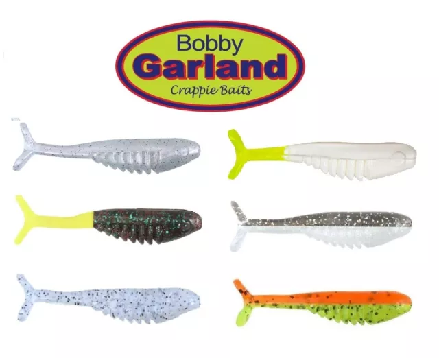 Bobby Garland Crappie Bait Itty Bitty Slab Hunter 1.25 21 Colors to Choose  From