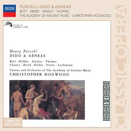 Academy of Ancient Music : Purcell - Dido & Aeneas / Bott, Kirkby, CD