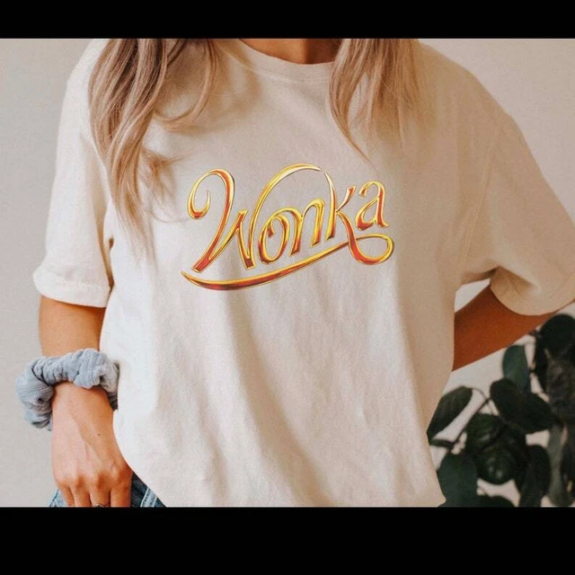 WONKA MOVIE 2024 Logo TShirt Timothee Chalamet EUR 23,78 PicClick IT