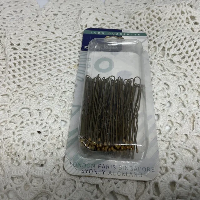 LADY JAYNE FRINGE PINS 55 Pack - BROWN 5 CM  2821BR