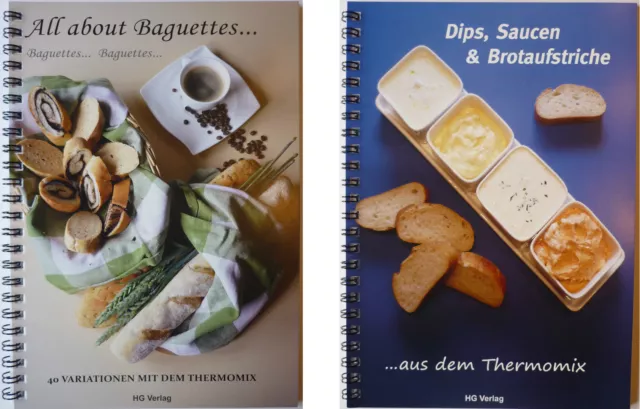 Set All about Baguettes 40 Rez.+Dips...50 Rez. aus- mit dem Thermomix TM31 / TM5