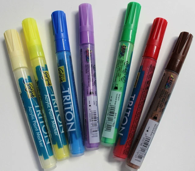 Kreul Solo Goya Triton Acrylic Paint Marker 34 verschiedene Farbtöne