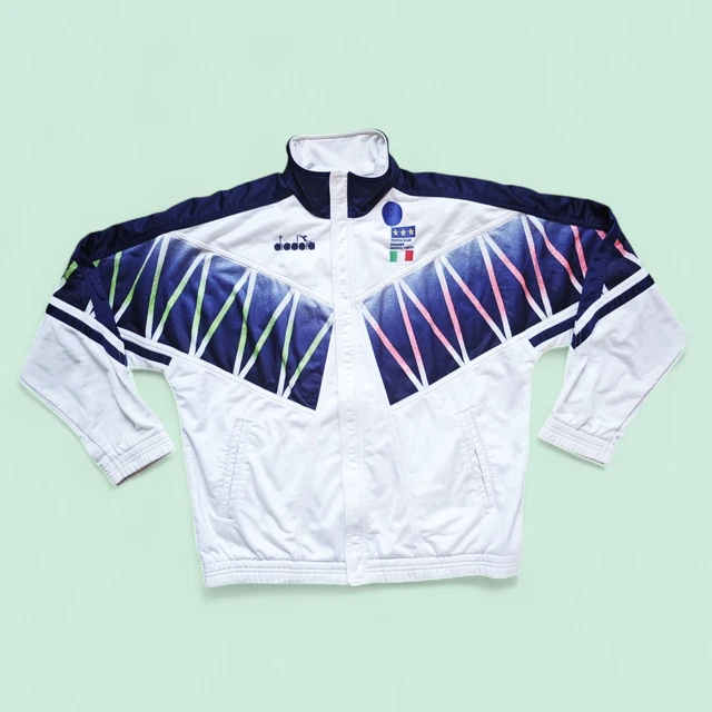 ITALIA 1994 DIADORA Training Jacket size M USA 94 vintage football