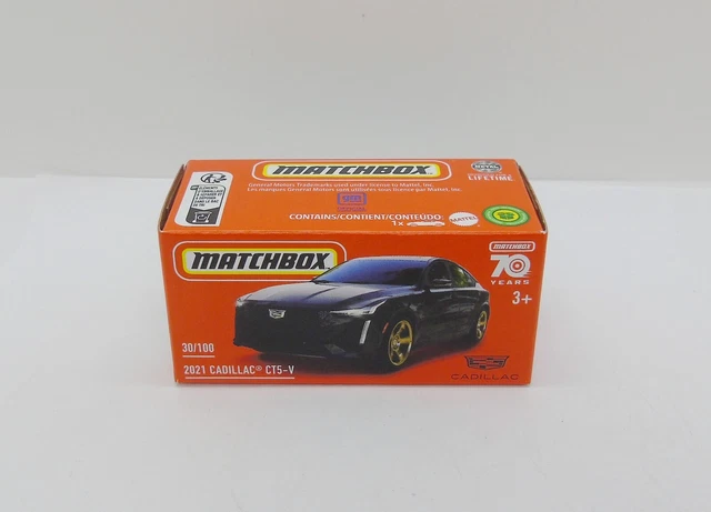 Voiture Miniature Matchbox 1/64 - Cadillac CT5-V 2021, édition 2023 #30/100