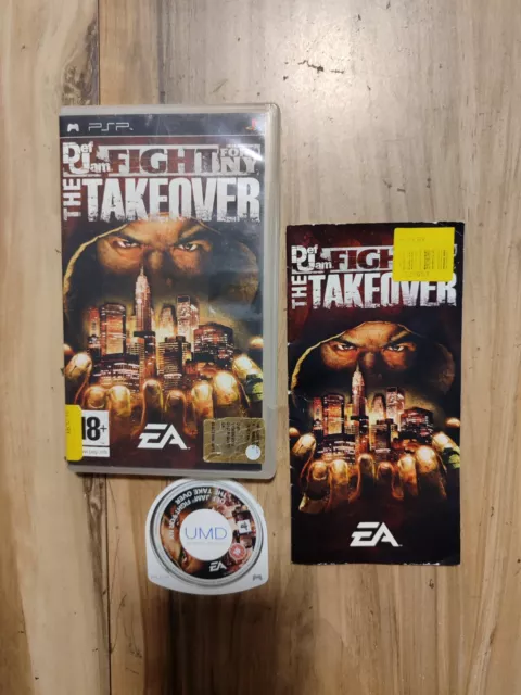 Def Jam Fight For Ny The Takeover Original Midia Física Psp