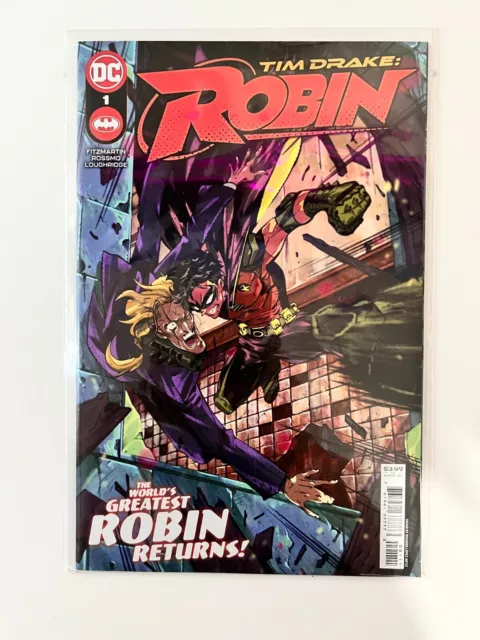 Tim Drake Robin 1 NM Cover A First Print New Series 2022