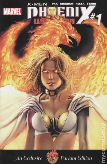 X-Men Phoenix Warsong 1D Top Cow Variant VG 2006 Stock Image Low Grade