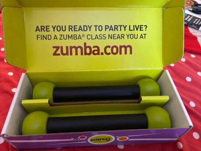 BNIB Zumba Toning Sticks - Green