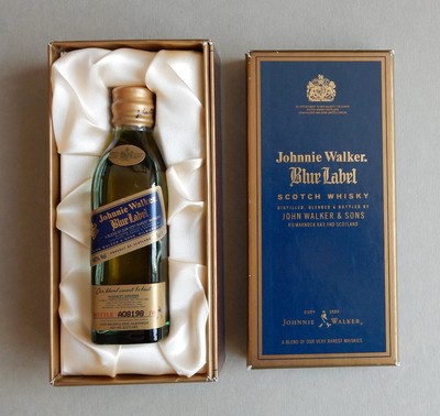 JOHNNIE WALKER BLUE label EUR 82,00 - PicClick FR