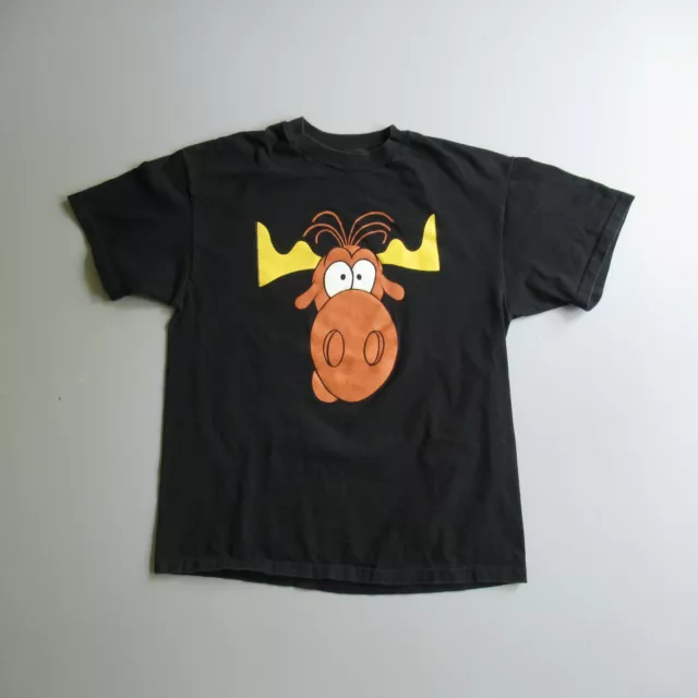 Vintage T Shirt Bullwinkle Cartoon Moose Taco Bell Promo Single Stitch 1993