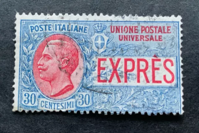 Italy Italia 1908 - used express stamp - Michel No. 93