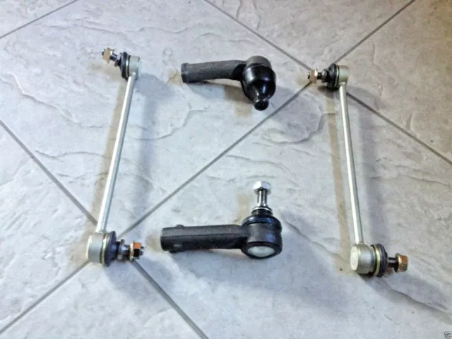 Ford Focus  Mk 1  98-04 Two Front Anti Roll Bar Links And  Two Track Rod Ends