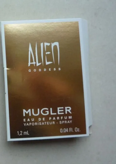 Mugler ALIEN Goddess  Eau de Parfum Parfum Probe NEU  1,2 ml