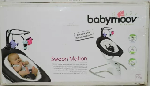 Babymoov Babyschaukel Swoon Motion Zink Baby Schaukel Wippe (mit Fehler)