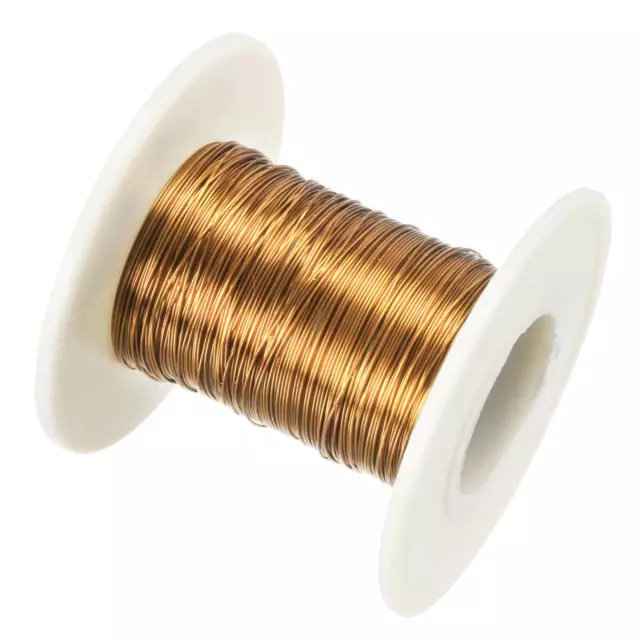 0.29mm Dia Magnet Wire Enameled Copper Wire Winding Coil 49.2' Length
