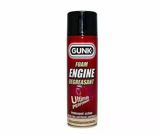 6 x Gunk Engine Degreasant Spray Foam Aerosol 6 x 500ml Greaser Cleaner