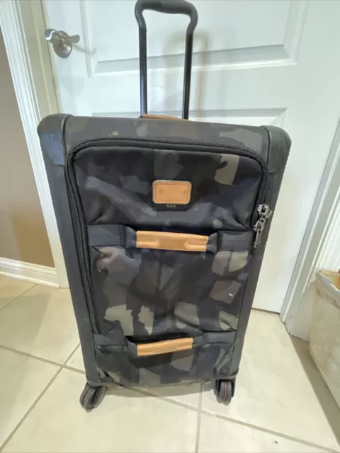 Tumi Alpha Bravo Henderson Short Trip Expandable Packing Case Suitcase Camo