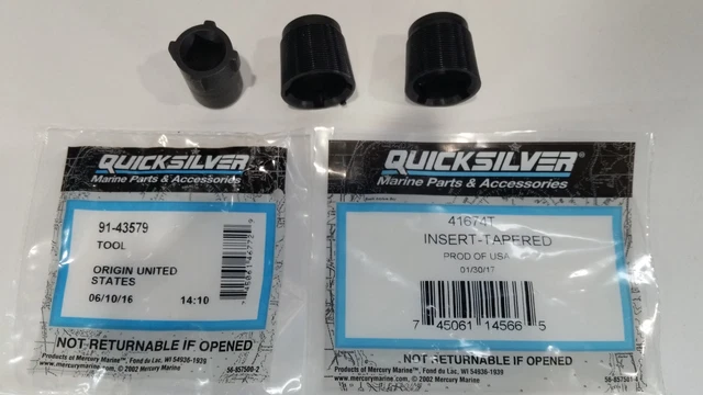 Mercruiser Bravo Bellhousing Gimbal Water Hose Tool & Insert Kit 43579 41674T