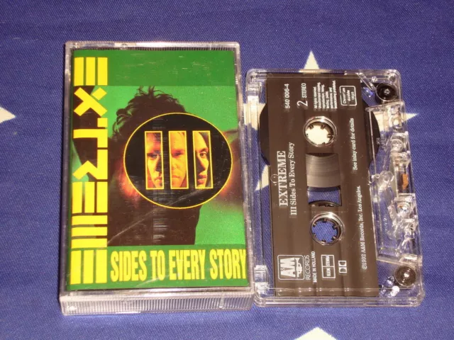 EXTREME - III sides to every story  MC 1992