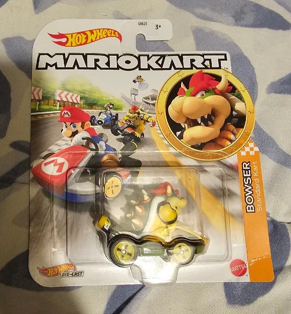 HOT WHEELS MARIO Kart 2022 Bowser Standard Kart 164 Scale NIP. 19.95