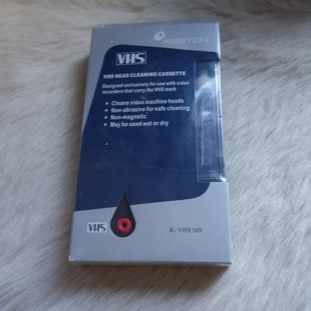 VHS HEAD CLEANING Cassette VHS Cleaning Kit VIDEO TAPE Cleaning Kit