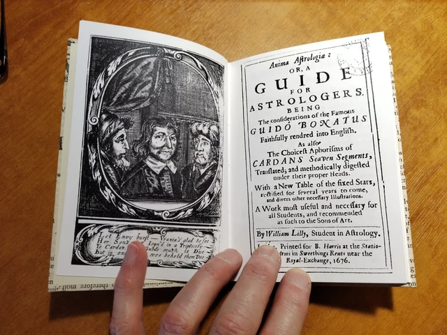 ANIMA ASTROLOGIAE/GUIDE FOR Astrologers - William Lilly (fac-similé ...