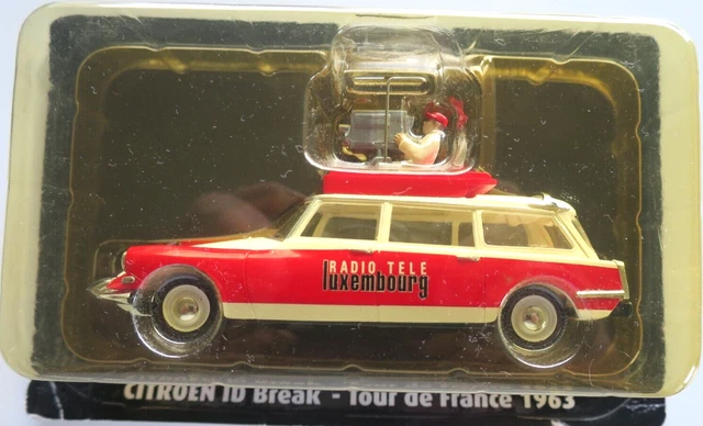 Norev 1/43 Citroën DS ID Break RTL Tour De France 1963 Avec Cameraman – Collection