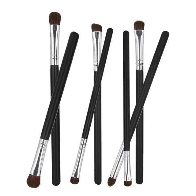7x Set Pennello Trucco Set Fondotinta Cosmetico Polvere Fard Correttore Ombretto 8