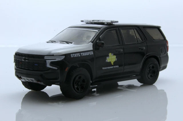 2021 Chevy Tahoe Texas State Trooper, Highway, Police 1:64 Scale Diecast Model