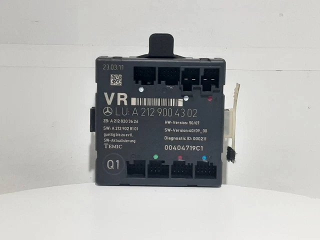 A2129004302 module électronique pour MERCEDES-BENZ CLASE E 350 CDI 2009 3426702