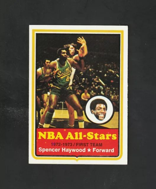 1973 Topps Spencer Haywood #120  ~~Sonics HOF