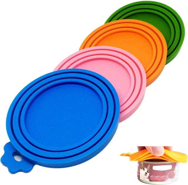 NC NC Tierfutter-Dosendeckel, 4Er-Set Universal-Silikon-Dosendeckel Für Tierfutt