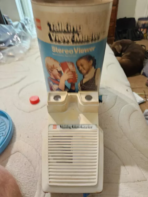 Vtg 1978 Talking Viewmaster Stereo Viewer