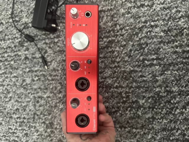 Focusrite Clarett 2 Pre USB Audio Interface Soundkarte