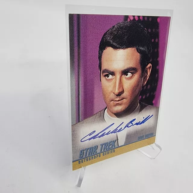 Skybox Star Trek TOS Charlie Brill as Anne Darvin Autograph Card Mint Condition 2