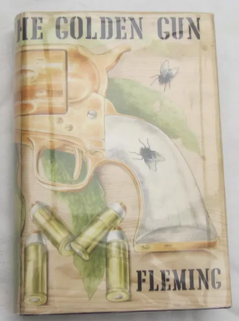 IAN FLEMING - THE MAN WITH THE GOLDEN GUN -1st UK EDITION 1965  FACSIMILE D/W