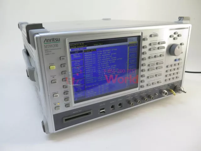 Anritsu MT8820B Radio Communication Analyzer 30MHz to 2.7GHz opt 001, 011, 013